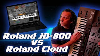 Video thumbnail for Roland JD-800 Software VS Roland JD-800 by Glenn Main