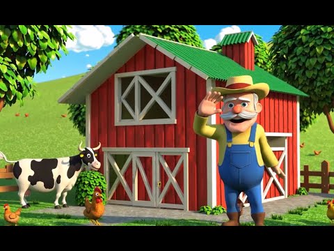 Stari Deda Ima Farmu 🐄🐷🐔 | Vesela Dečija Pesmica 🎶