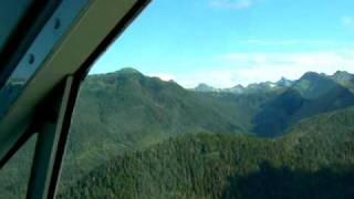 preview picture of video 'Bush Plane Tour Sitka Alaska Harris Air Charter Dehavilland Beaver Float Plane Take Off'