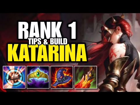 TOP 4 RANK 1 KATARINA S19 TIPS – BROKEN BUILD & RUNES | CHALLENGER WILD RIFT GAMEPLAY!