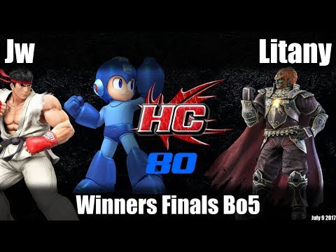 HC80 Smash4 - WF Bo5: Jw (Mega Man/Ryu) vs Litany (Ganondorf)