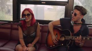 POWERS - “Beat of My Drum” (Acoustic) on John Lennon Bus @ Hangout Fest