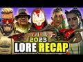 2023 Lore Recap Apex Legends