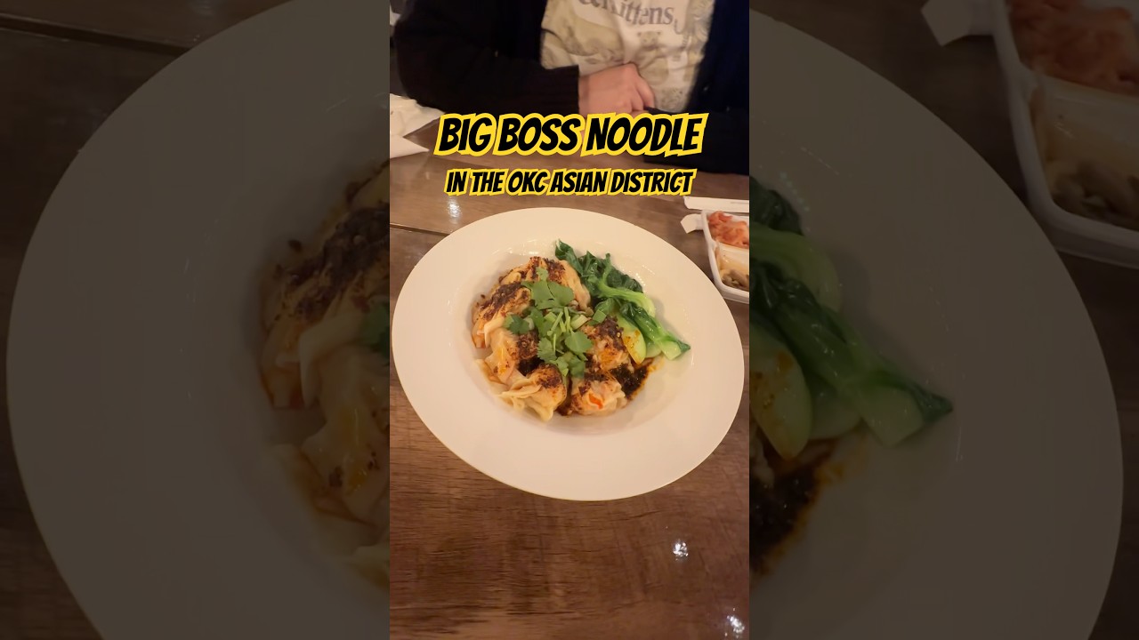Big Boss Noodle & Tea in the OKC Asian District #oklahomacity #asianfood #noodle #pho #asian #foodie