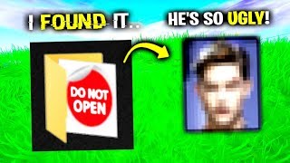 I Found His REAL Face Reveal.. (Fortnite)
