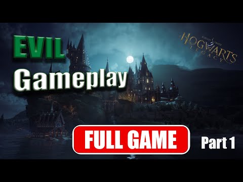 HOGWARTS LEGACY (EVIL) Gameplay Walkthrough Part 1 FULL GAME - No Commentary