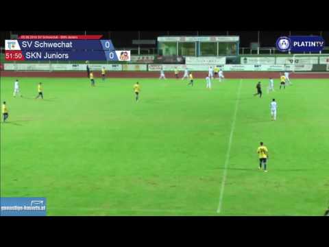 05.08.2016 SV Schwechat - SKN Juniors - Highlight  (2. Halbzeit / 51:59) am 05.08.2016 20:47