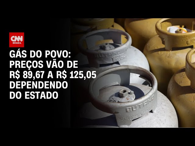 Gás do Povo: preços para retirada variam conforme o estado | CNN 360º
