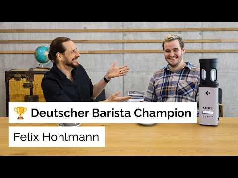 Felix Hohlmann: German Barista Champion & Dritter der Röstmeisterschaften
