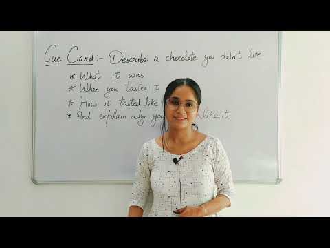 Describe a chocolate you didn't like || IELTS Cue Card || Speak English Fluently with Devinder Kaur