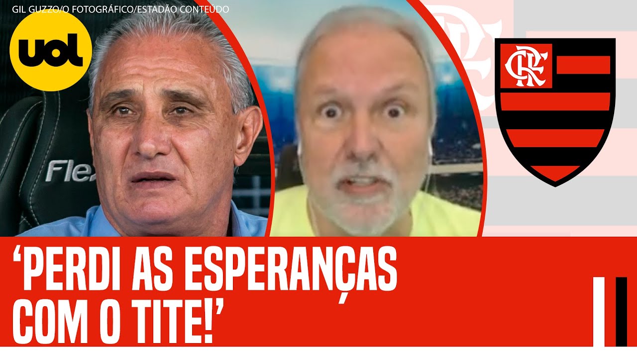 RENATO MAURICIO PRADO DETONA: 'CONTINUAR COM TITE É PERDER TODOS OS CAMPEONATOS QUE ESTÃO NA FRENTE'