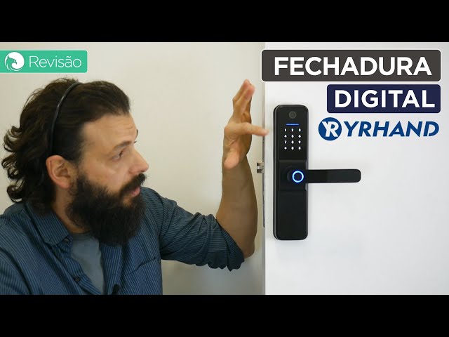 Imagem do vídeo da avaliação Fechadura Eletrônica YRHAND com Aplicativo Tuya