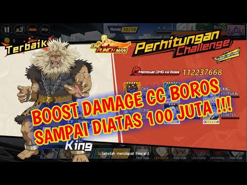 Line Up Boss Boros terbaru untuk Free Player | One Punch Man The Strongest