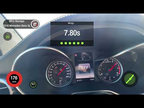 𝐌𝐞𝐫𝐜𝐞𝐝𝐞𝐬 𝐆𝐋𝐂𝟒𝟑 𝐀𝐌𝐆 𝟑𝟔𝟕𝐇𝐏 Stage 1 Dragy 100-200 km/h (Tuned to 𝟒𝟐𝟏𝐂𝐏)