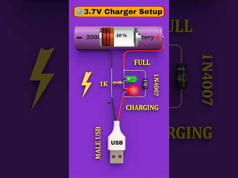 3.7 v battery charge kaise