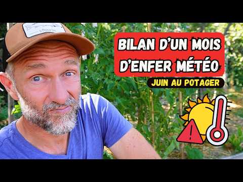 Impact de la chaleur sur le potager – Le potager d’Olivier