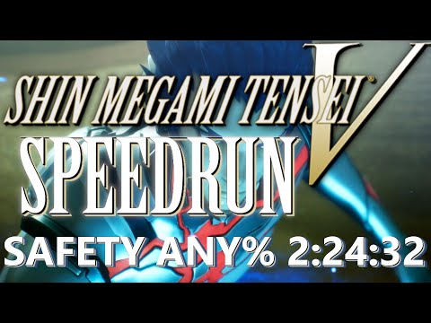 Shin Megami Tensei V Speedrun (Commentated) - Safety Any% [2:24:32] 「真・女神転生V RTA」