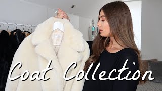 My Winter Coat Collection | Boohoo, Topshop, PLT &amp; more | AMY-BETH
