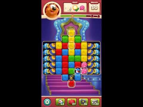 Toon Blast Level 2474 - NO BOOSTERS 🐻🐺🐱 | SKILLGAMING ✔️