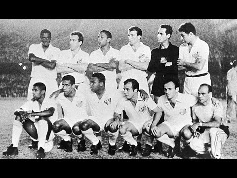 SANTOS 4 X 2 MILAN - MUNDIAL INTERCLUBES 1963 - Lances inéditos e Narração de Fiori Gigliotti