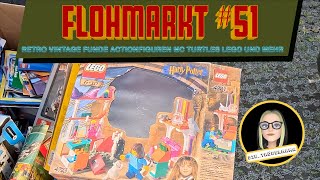 Flohmarkt #51 - Retro Vintage Funde Actionfiguren MC Turtles und eine leere Lego Harry Potter OVP
