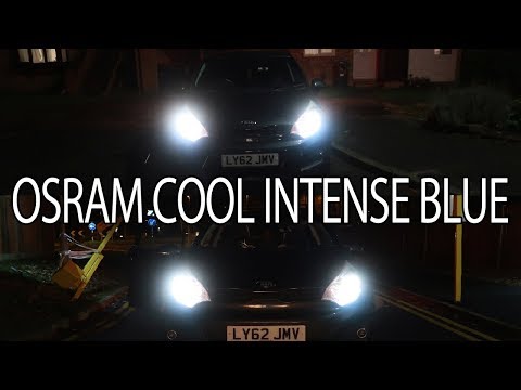 Installing Osram cool blue intense. Don't bother