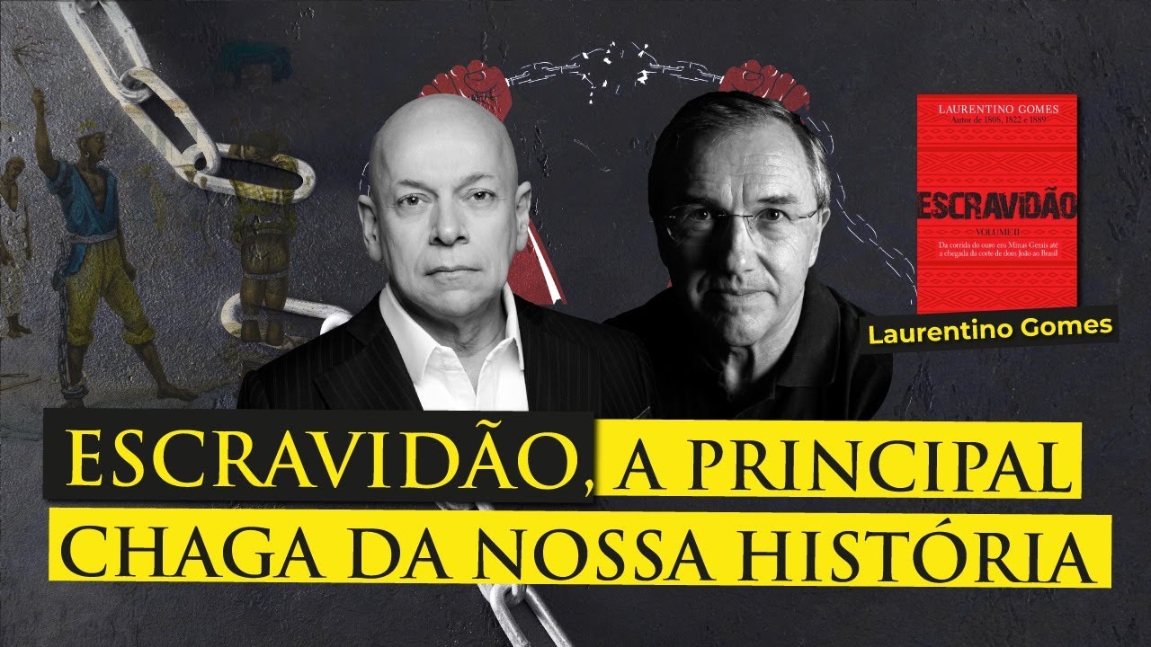 Escravidão: um best-seller da História do Brasil | Laurentino Gomes e Leandro Karnal