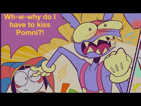Pomni and Jax must Kiss ❤️| Pomni x Jax  | The Amazing Digital Circus Comic Dub