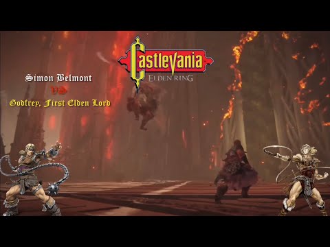 Elden Ring - Castlevania (Simon Belmont vs Godfrey SOLO)