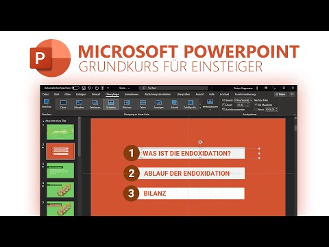 Microsoft PowerPoint (Grundkurs für Einsteiger) Deutsch (2020)