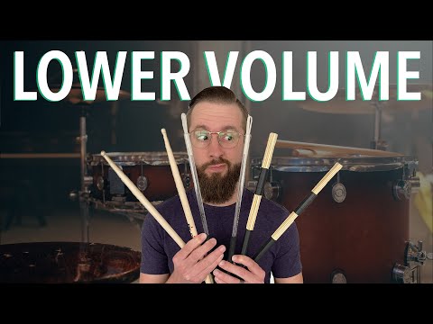 Reduce Drum Volume | Drum Sticks Comparison