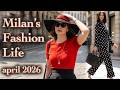 Stunning Italian Street Fashion April 2026 Top Fashion Trends During Milan Design Week