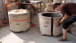 how to make a Kamado Grill - the Ceramic Grill Manufacturing Process