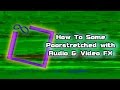 How To Some Poorstretched With Audio And Video FX