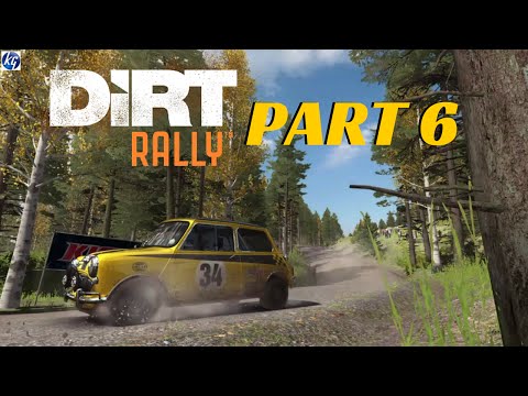 Dirt Rally part 6 Career Mode - AIR TIME!!! (full game) PS4 gameplay