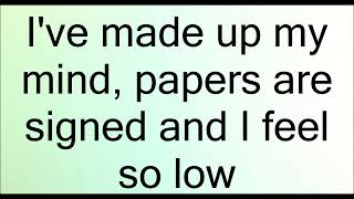 Silverchair - Low lyrics