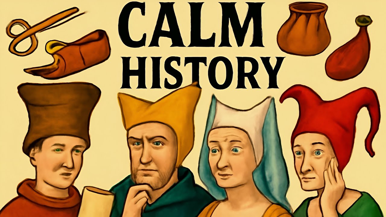 Why Medieval Fashion Was So Bizarre? Calm But  Boring History For Sleep