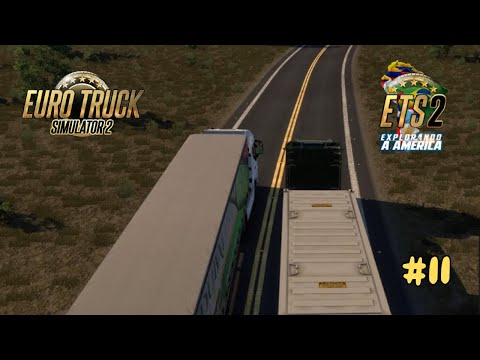 ETS2 | Vida de Caminhoneiro #11 | Viagem de Vitoria da Conquista (BA) - Itaobim (MG) | Muito Perigo