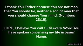 Confession For Pregnancy, Freedom From Barrenness And Miscarriage