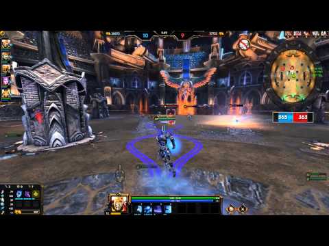 Janus in the arena .. take a portal .. to the face!  2.3.2015