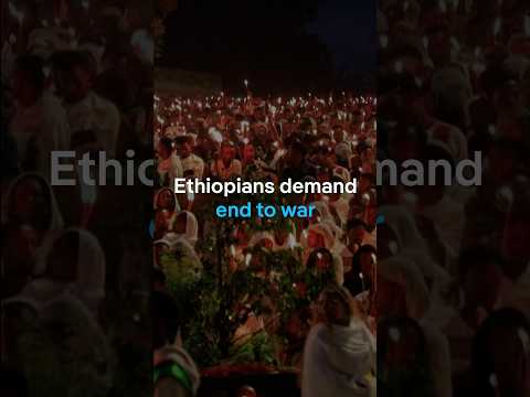 Ethiopian worshippers call for peace as fighting flares | DW News