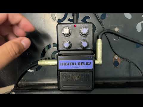 Yamaha SDS Sound Device Series DD-100 Digital Delay 1990s MIJ Made in Japan Vintage Guitar Bass Effects Pedal image 7