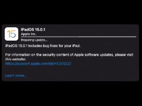 iOS 15.0.1 and iPadOS 15.0.1 Released with Bug Fixes