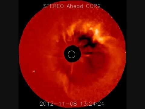 Farside Eruption and CME (11/8/2012)