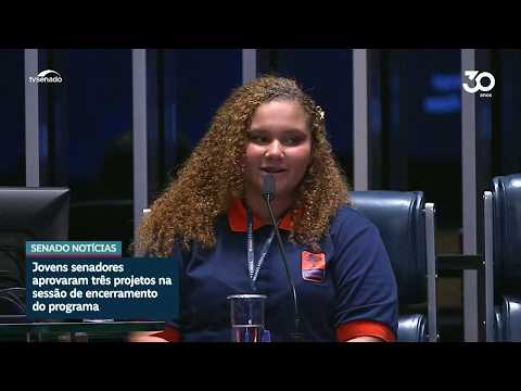 Jovens Senadores e Senadoras aprovam projetos de apoio a migrantes e mulheres