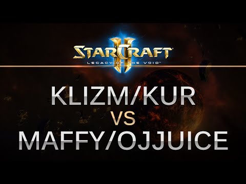 SC2 -- Archon Mode-- Kliz/Kur (Z) v Maffy/OJ (R) on Lerilak Crest