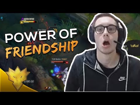 TSM Bjergsen & Svenskeren - "POWER OF FRIENDSHIP" - League of Legends Highlights & Funny Moments