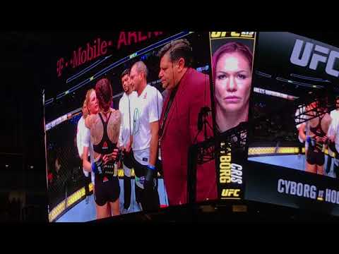 UFC 219 - Cyborg Vs. Holm - Results
