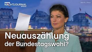 Sahra Wagenknecht über die Bundestagswahl, die AfD und den Ukraine-Kri