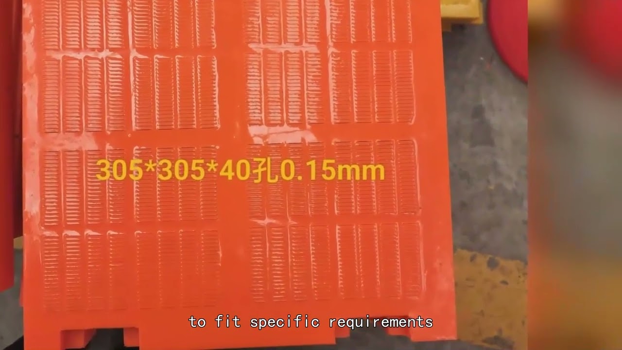 Mining Sieving Polyurethane Screen Mesh